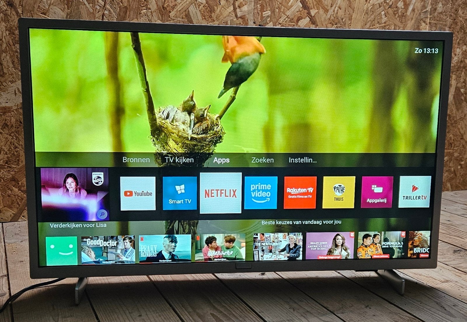 Zeer goede philips tv 32" smart tv Wifi 
Introductiejaar:202, Ophalen, Philips, 50 Hz, Zo goed als nieuw