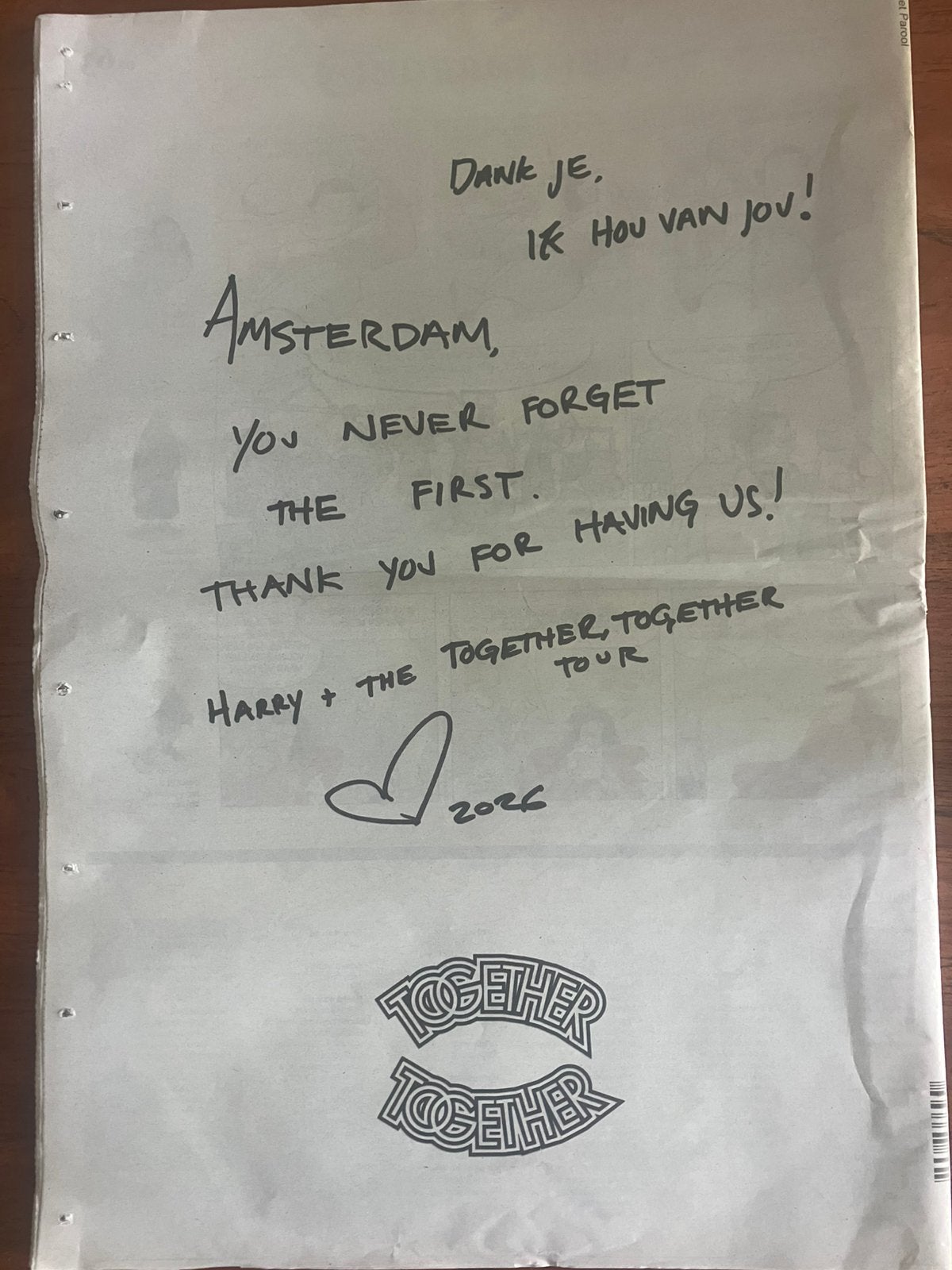Harry Parool gratis voor de echte fan!, Fietsen en Brommers, Ophalen, Zo goed als nieuw