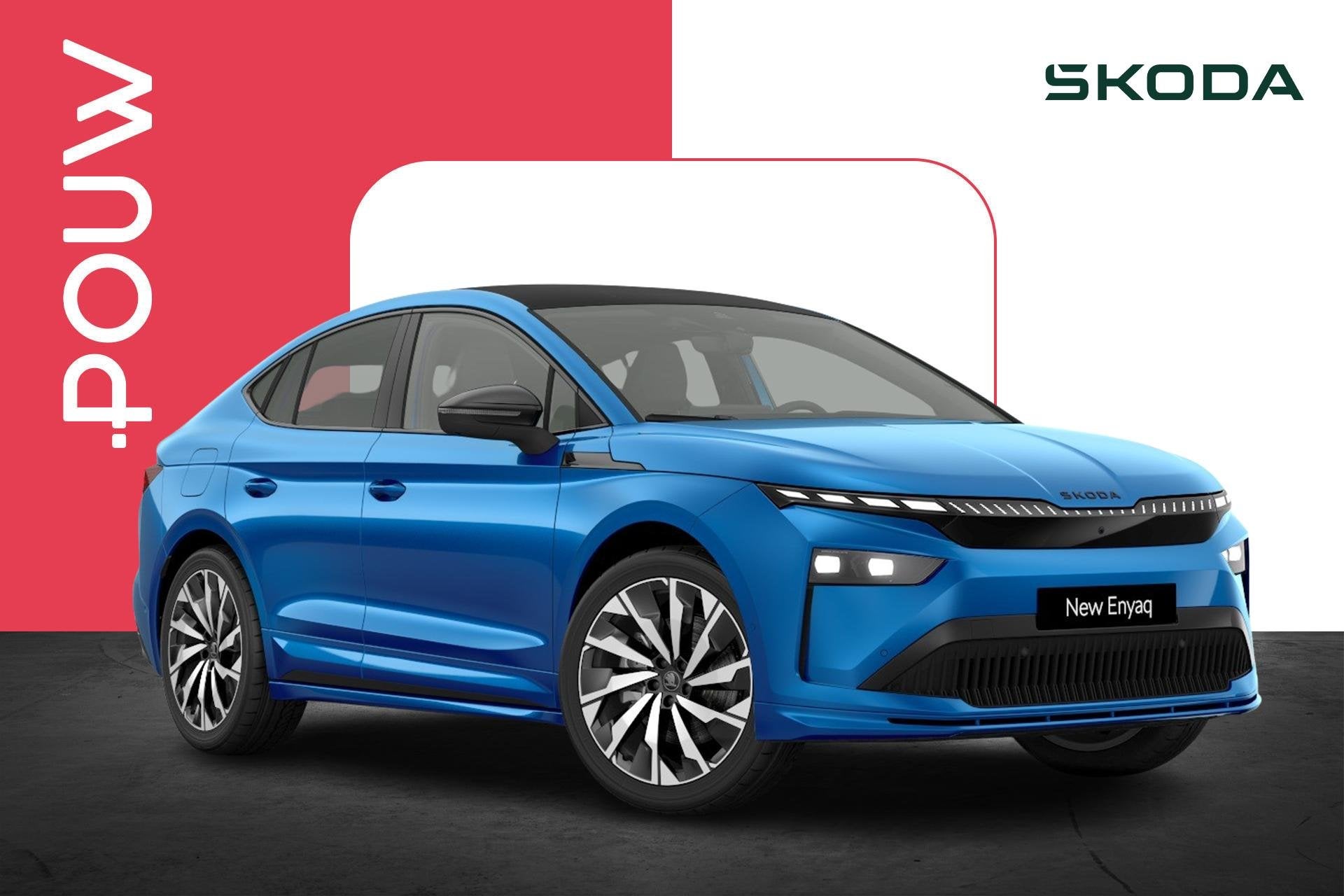 Skoda Enyaq Coupé 286pk 85 Sportline | Business Upgrade MAX, Auto's, Automaat, 12 maanden, Achterwielaandrijving, 510 min
