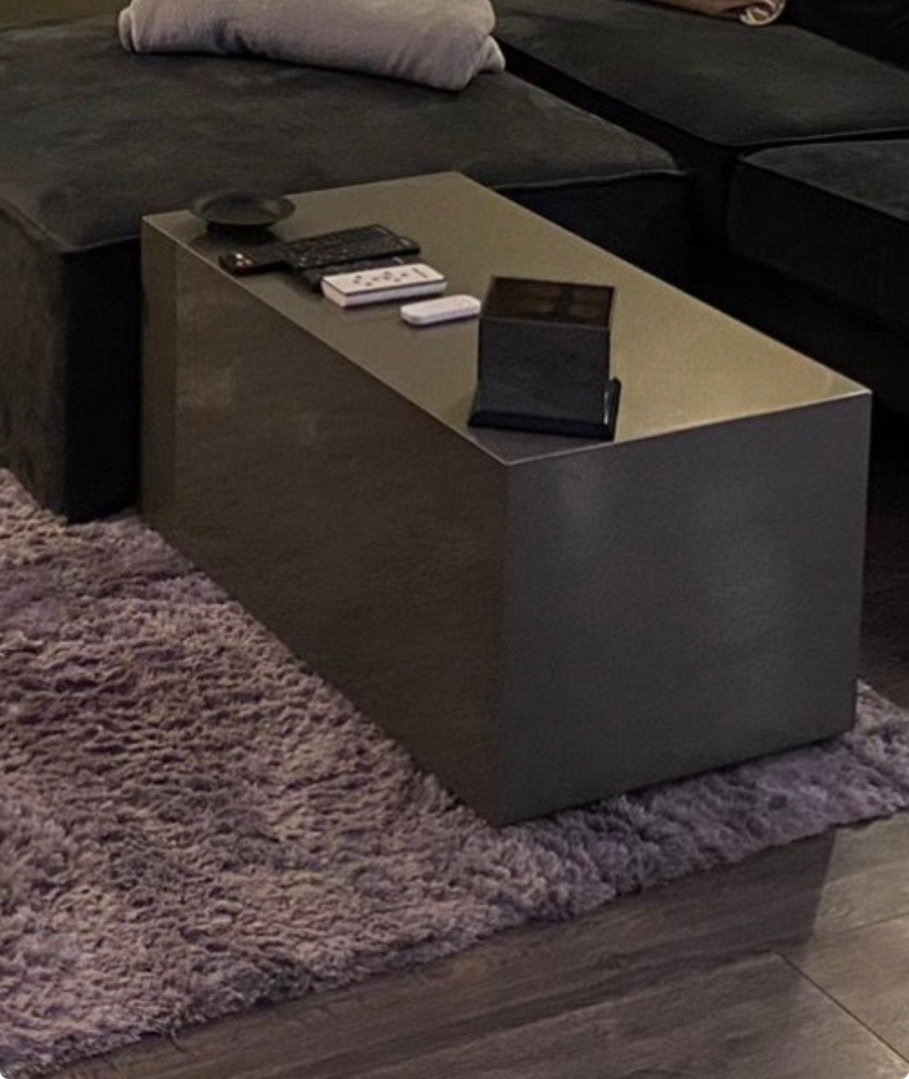 Moderne salon tafel eric kuster, Ophalen, Overige materialen, Gebruikt, 100 tot 150 cm