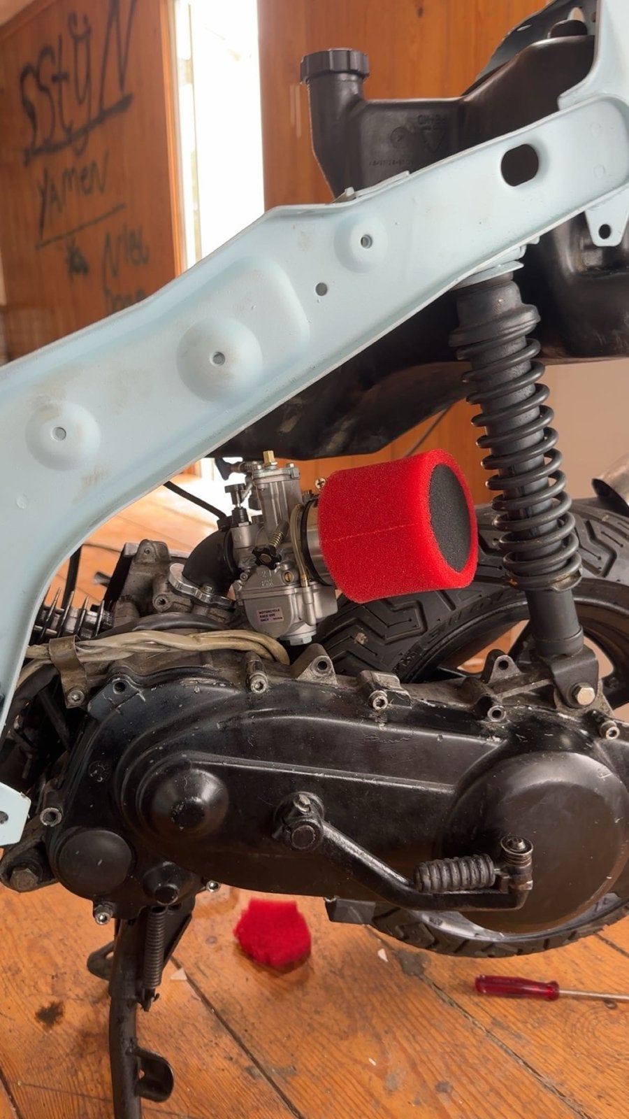 70cc Zip Blok 21 pwk! Ook te ruil!, Ophalen of Verzenden, Gebruikt, Blok, Piaggio