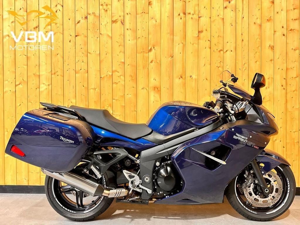 Triumph Sprint GT ABS Nieuwe set banden Zeer nette staat!, Motorrijbewijs A, Bedrijf, 1050 cc, Toermotor