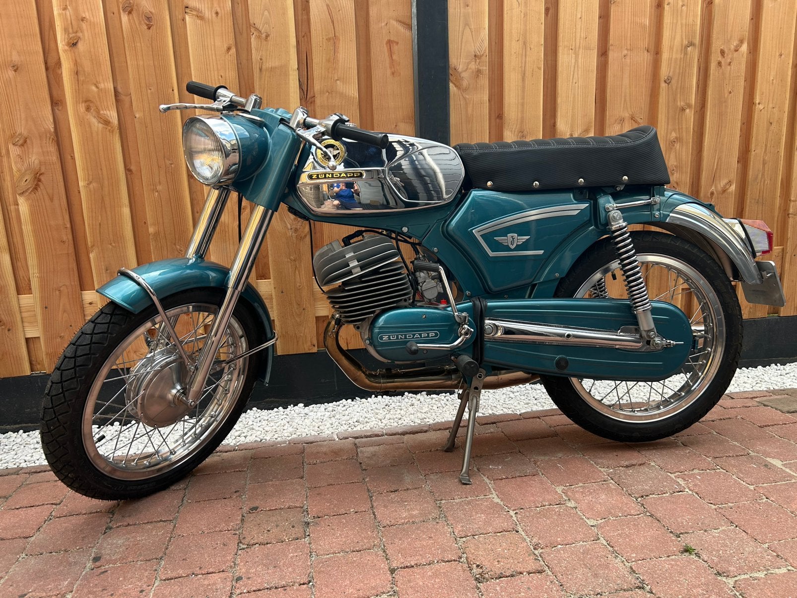 Nieuw gebouwde 517  ks125 met kenteken, Fietsen en Brommers, Brommers | Zundapp, Ophalen, Zo goed als nieuw, Overige modellen