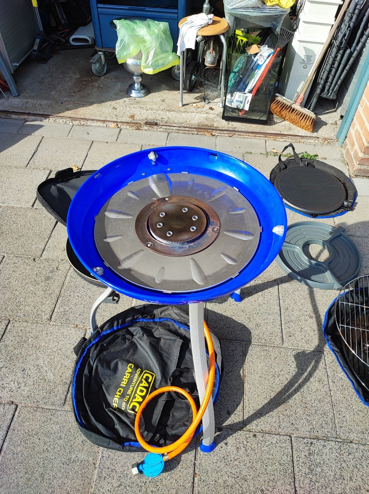 Cadac Skottelbraai met diverse accessoires, Ophalen, Zo goed als nieuw, Cadac