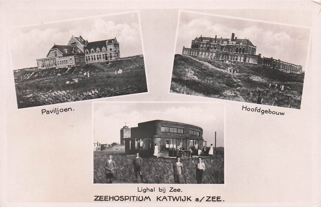 703-342-007 Zeehospitium Katwijk aan Zee, Verzamelen, Ansichtkaarten | Nederland, Verzenden, Voor 1920, Zuid-Holland