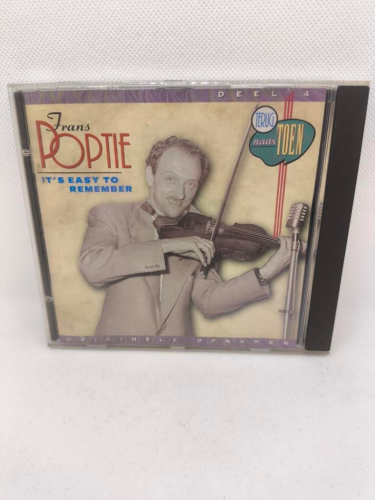 Frans poptie it's easy to remember cd, Ophalen of Verzenden, 1980 tot heden, Zo goed als nieuw, Jazz