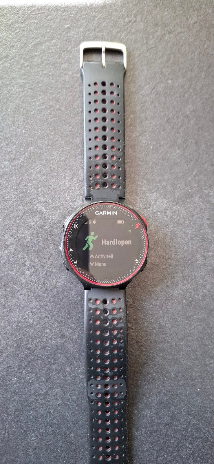Garmin Forerunner 235 GPS-hardloophorloge, Gebruikt, Zwart, Garmin, Ophalen of Verzenden