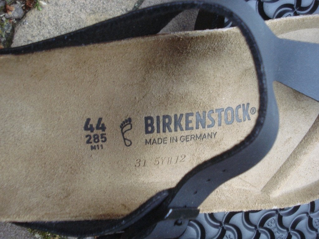 BIRKENSTOCK GIZEH ZWART 44 NIEUW GRATIS VERZENDING PER POST, Slippers, Verzenden, Zwart, Nieuw