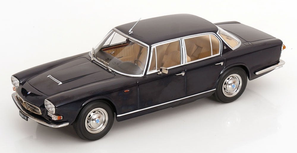 1:18 Maserati Quattroporte I - 1965 - Donkerblauw NIEUW!, Overige merken, Auto, ., Nieuw