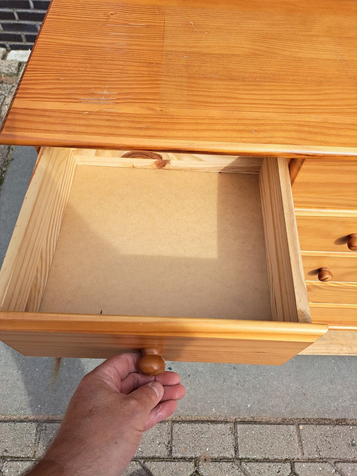 grenen ladekast dressoir gratis bezorging regio, R.kooij65@gmail.com, Gebruikt, 5 laden of meer, Origineel