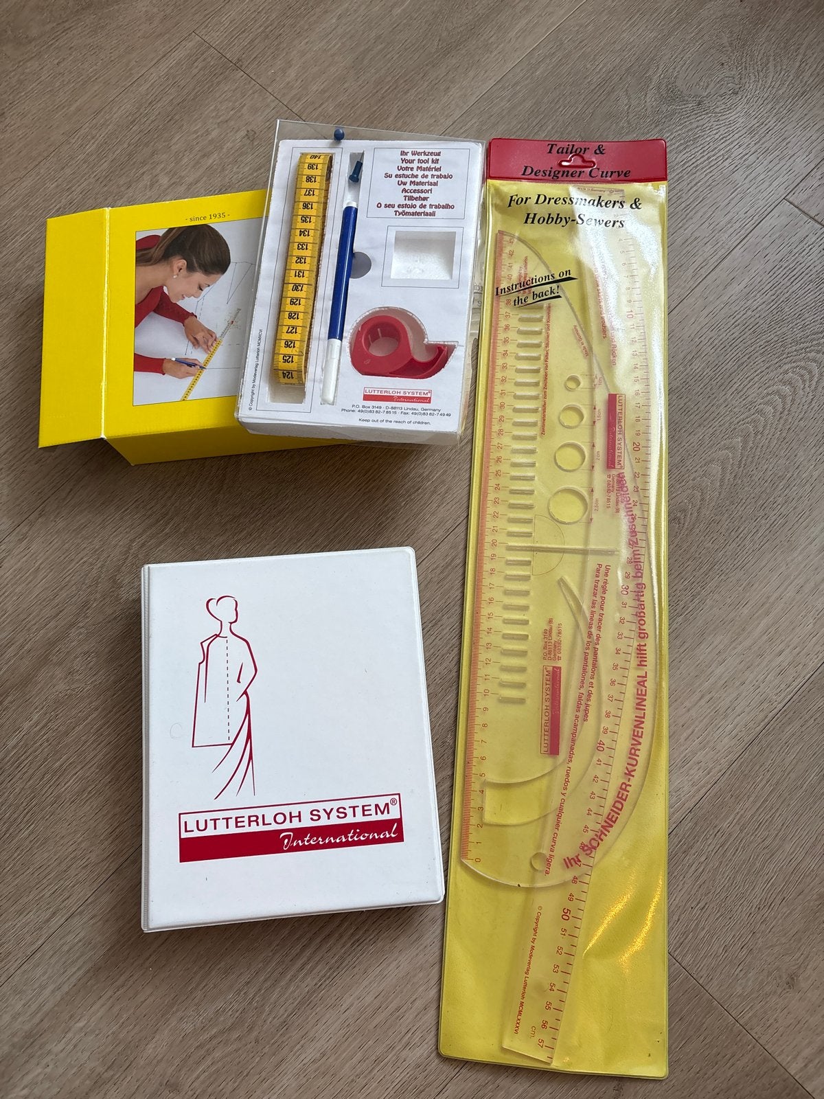 Lutterloh System International & Patroon tekenset, Overige merken, Overige typen, Vrouw, Ophalen of Verzenden