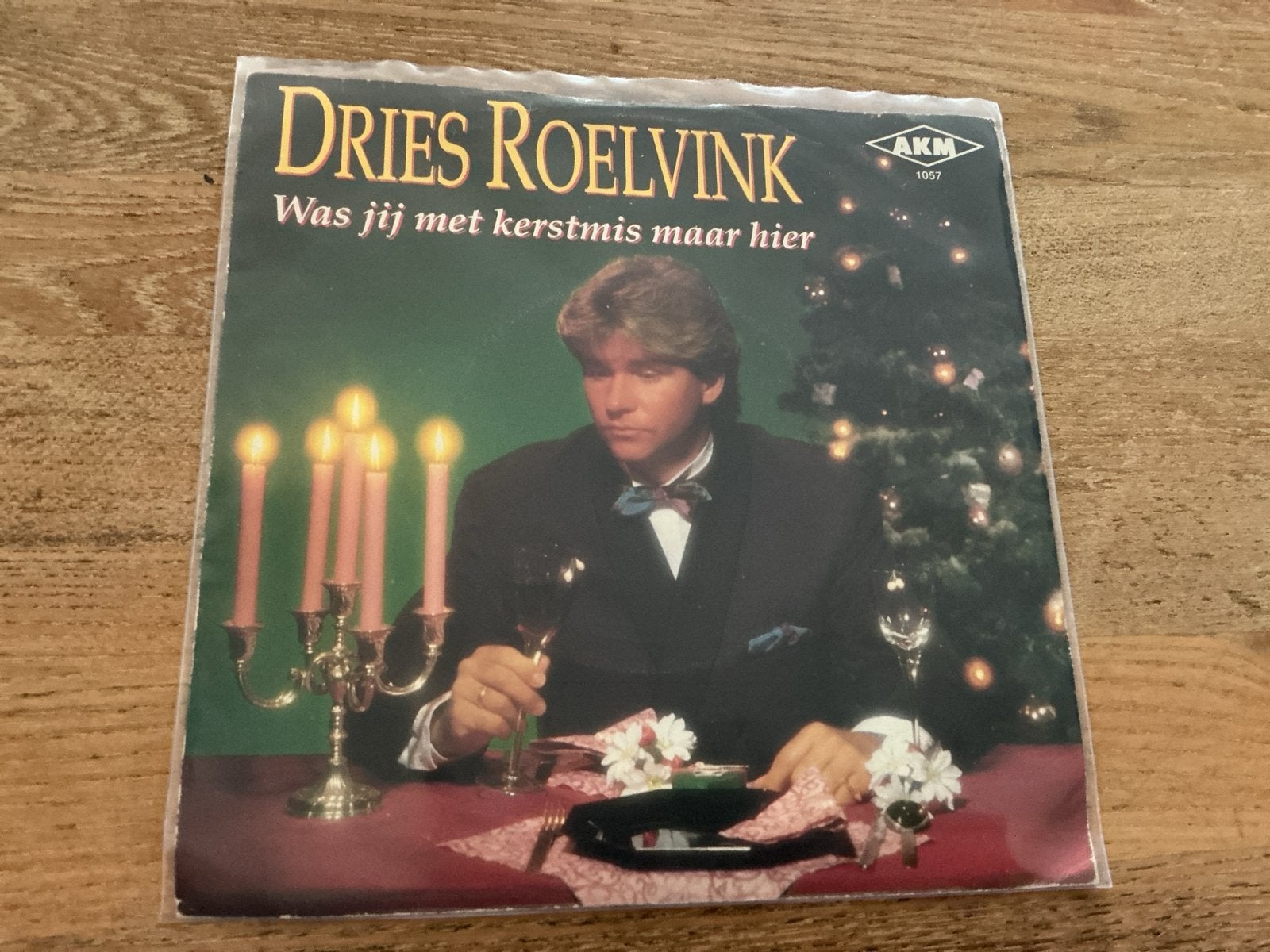 Dries Roelvink - Was jij met kerstmis maar hier (Single), Gebruikt, 7 inch, Overige typen, Nederlandstalig