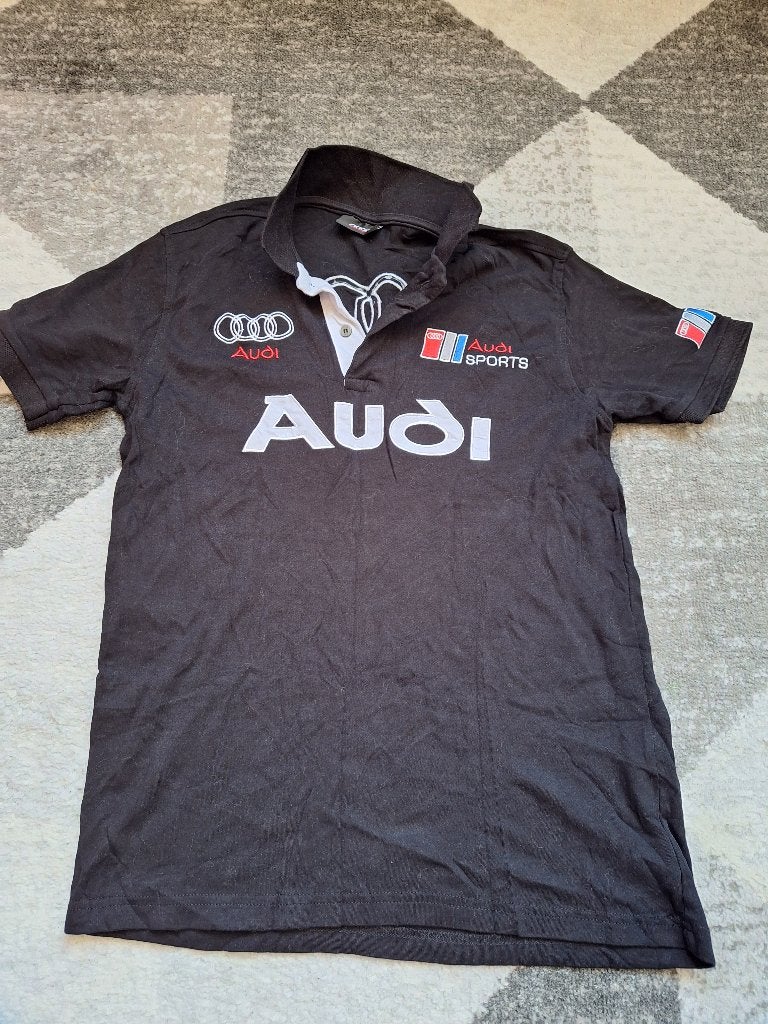 Audi t-shirt, Ophalen of Verzenden, Zo goed als nieuw, Maat 52/54 (L), Zwart
