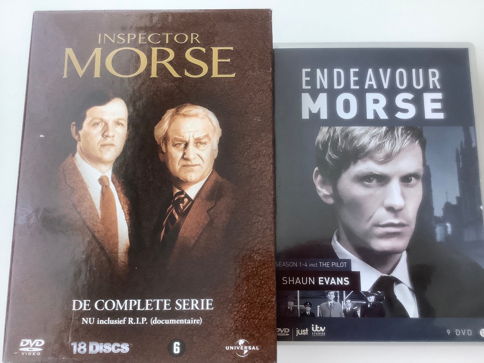 Insp.MORSE complete serie/ENDEAVOUR MORSE seizoen 1 t/m 4, Vanaf 12 jaar, Ophalen, Zo goed als nieuw, Thriller