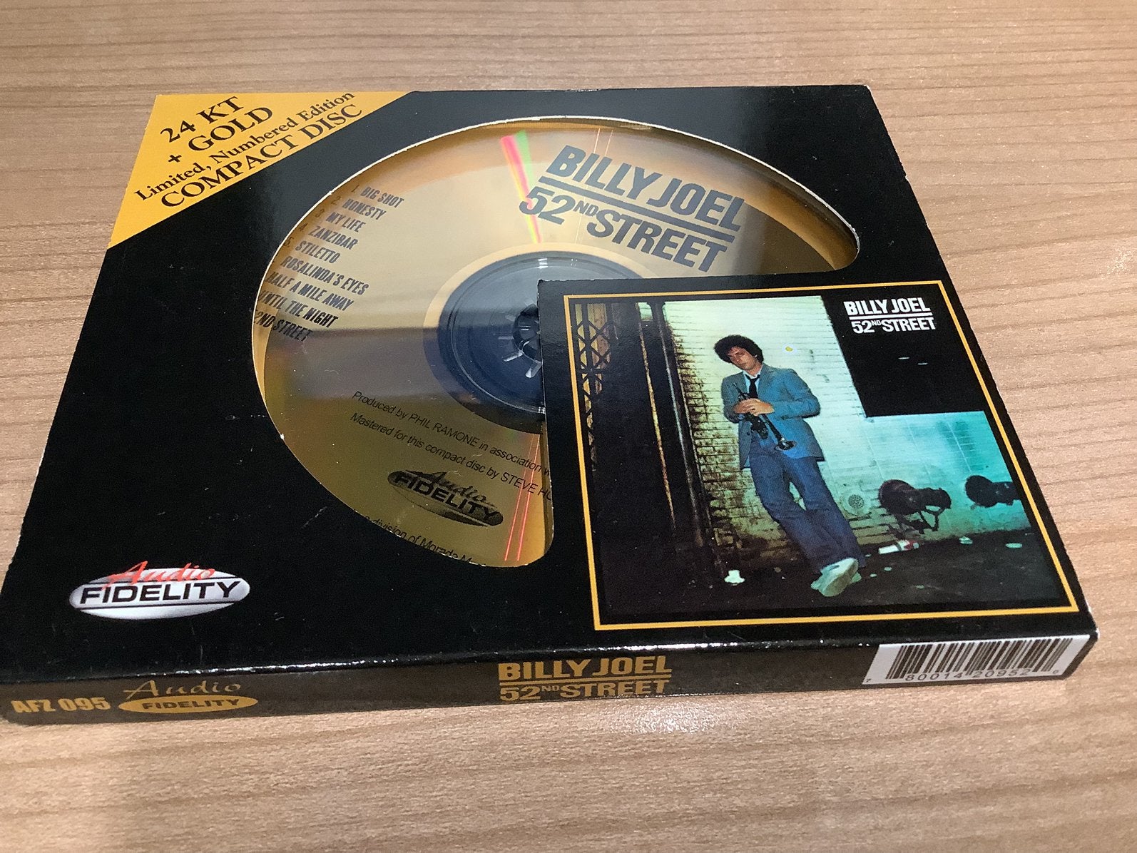 Billy Joel – 52nd Street 	Audio Fidelity Gold HDCD Numbered!, Cd's en Dvd's, Cd's | Rock, Ophalen of Verzenden, Zo goed als nieuw
