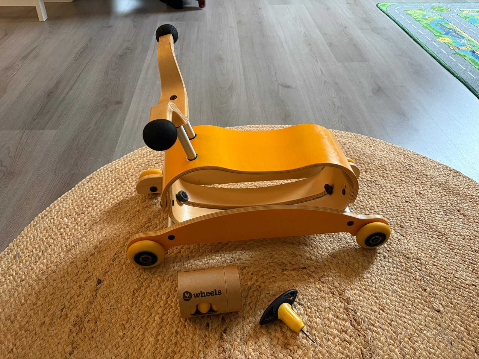 Wishbone Design Studio Loopfiets/Wipper Geel, Ophalen of Verzenden, Gebruikt, Loopfiets