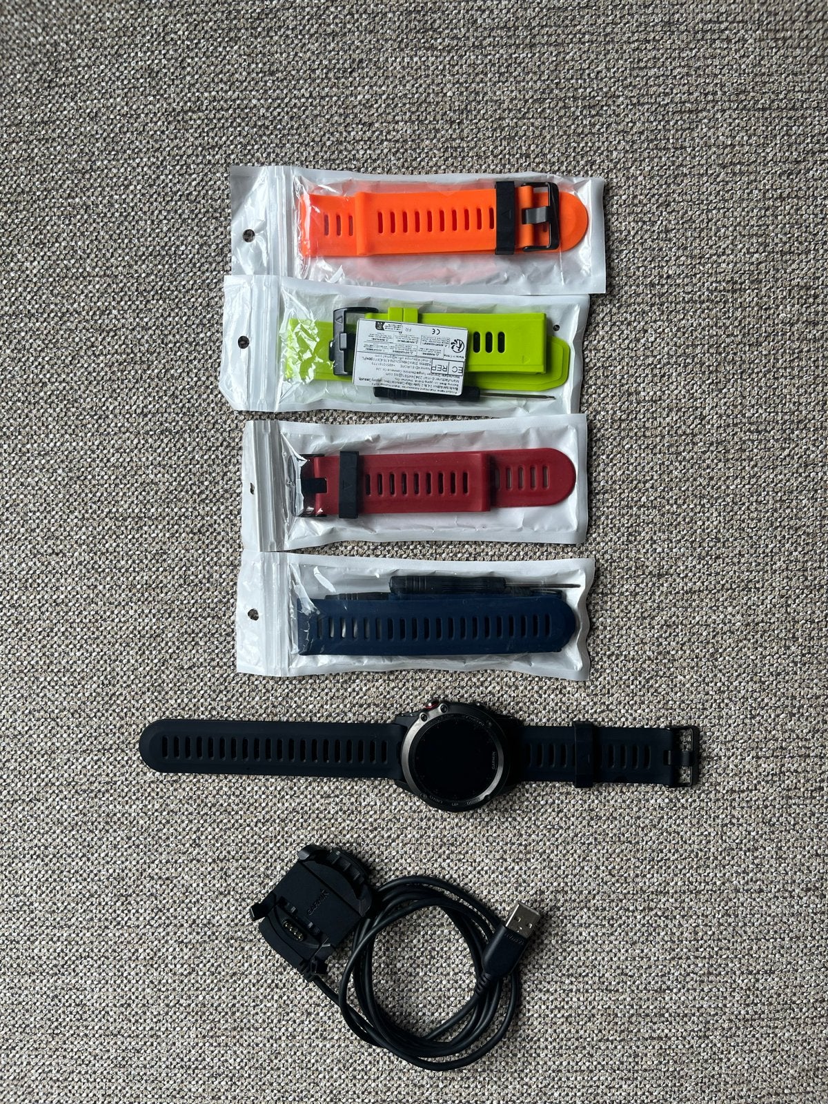 Garmin Fenix 3 GPS sporthorloge, Ophalen, Zwart, Waterdicht, Android