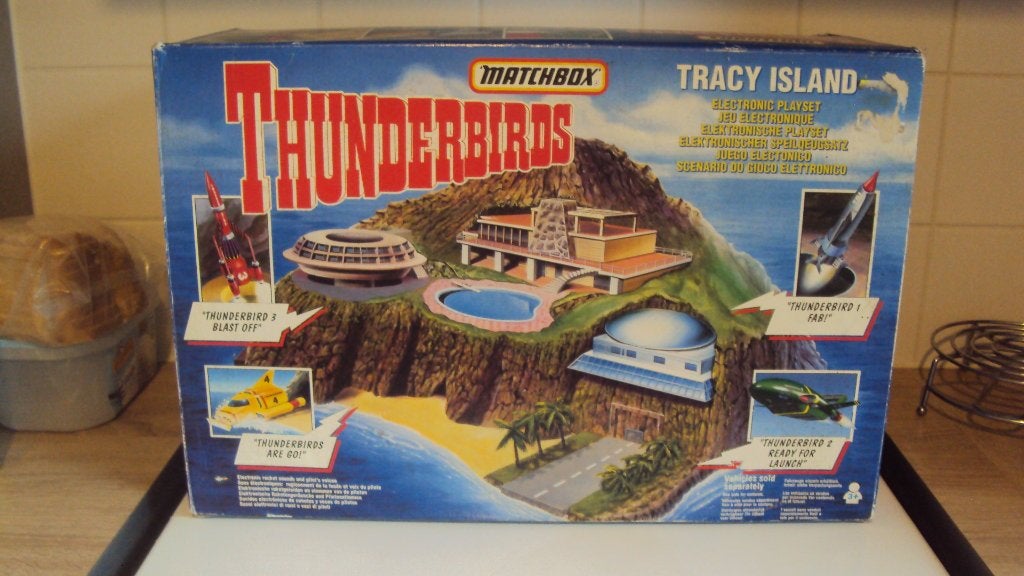 matchbox  thunderbirds island nieuw in doos met geluiden, Ophalen of Verzenden, Nieuw, Auto, Matchbox