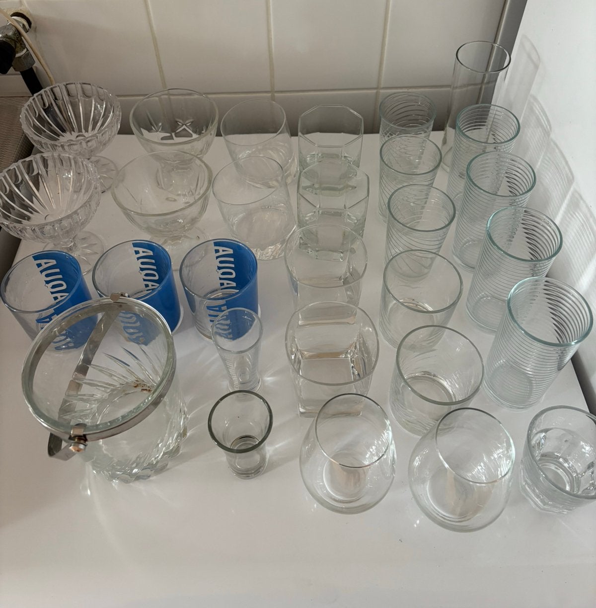 Glazen divers, Ophalen, Zo goed als nieuw, Overige typen