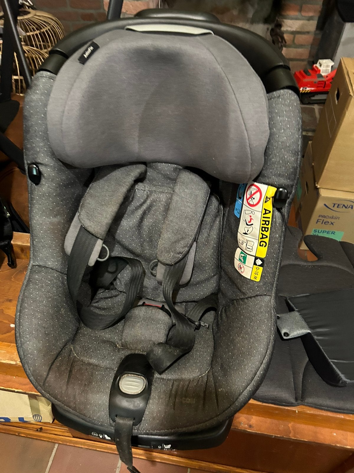 Maxi cosi axissfix, Kinderen en Baby's, Autostoeltjes, Ophalen, Zo goed als nieuw, Maxi-Cosi, Isofix