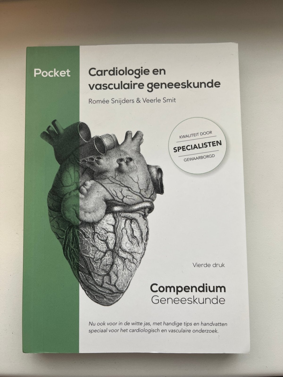 Pocket Compendium Cardiologie en Vasculaire Geneeskunde, Boeken, Ophalen of Verzenden, Beta, Zo goed als nieuw, WO