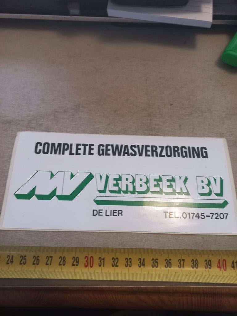 Verbeek de lier, Verzamelen, Ophalen of Verzenden, Zo goed als nieuw