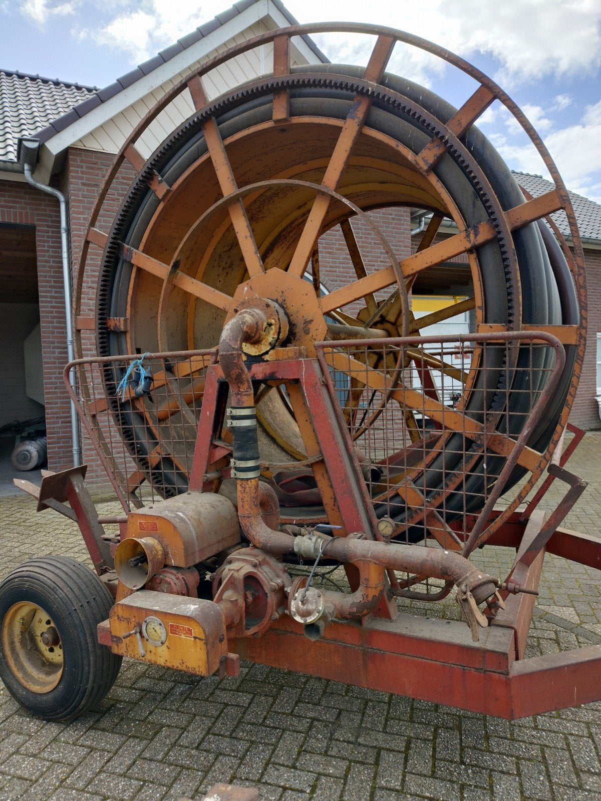 Haspel Beregeningshaspel Bereniging, Ophalen of Verzenden, Gebruikt