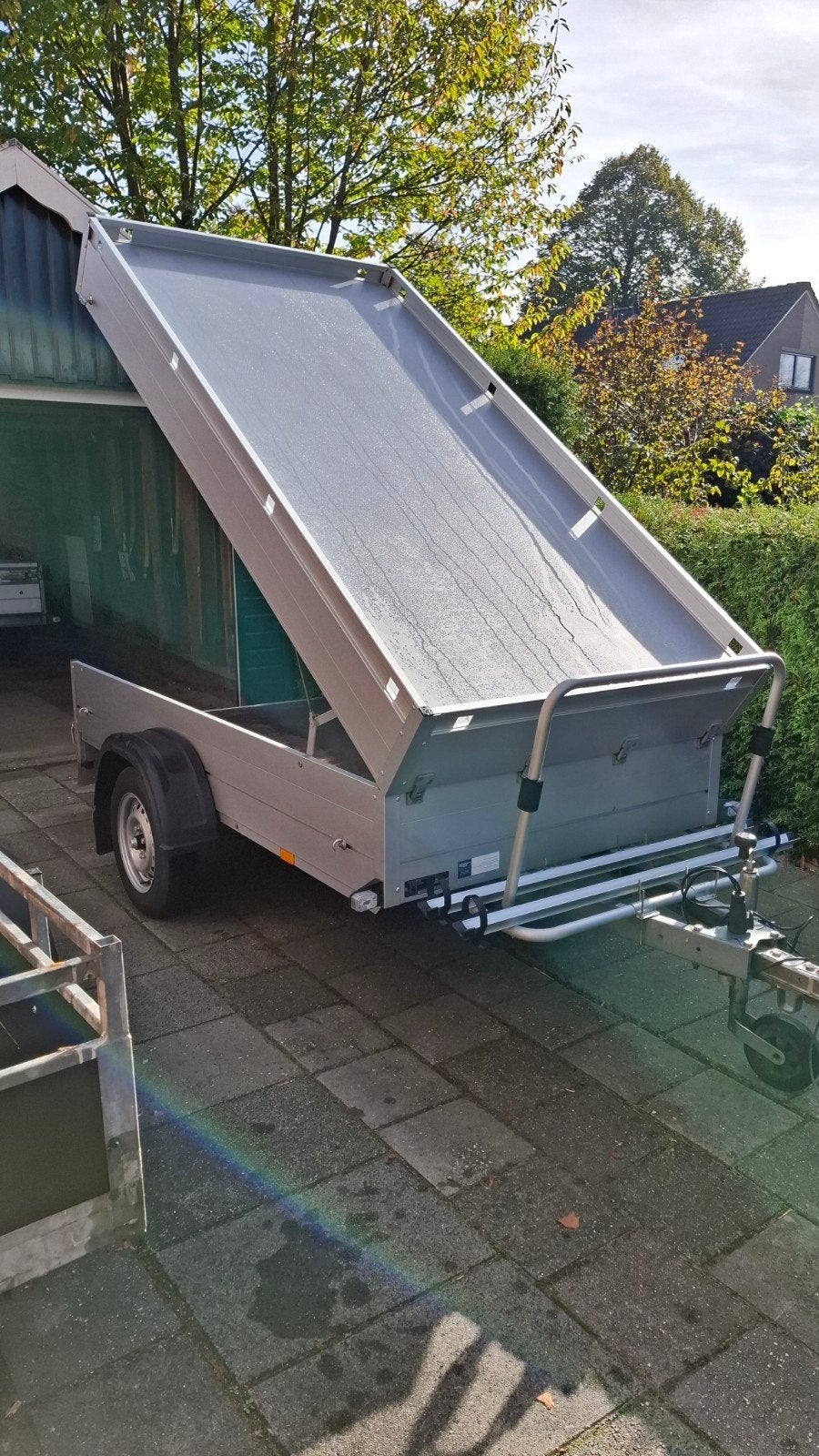 Anssems bagagewagen  125 x 250, Ophalen