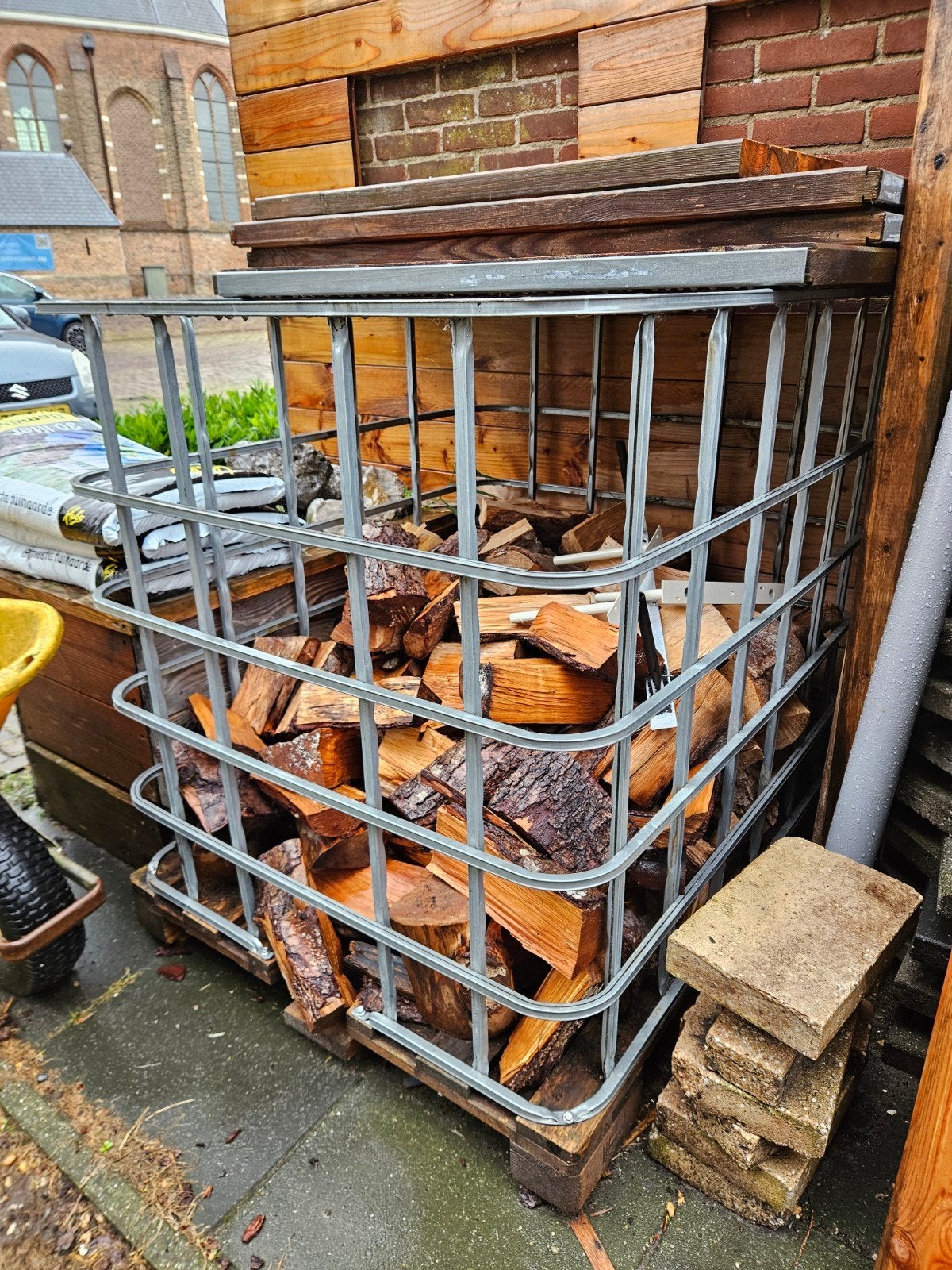IBC-container, Ophalen