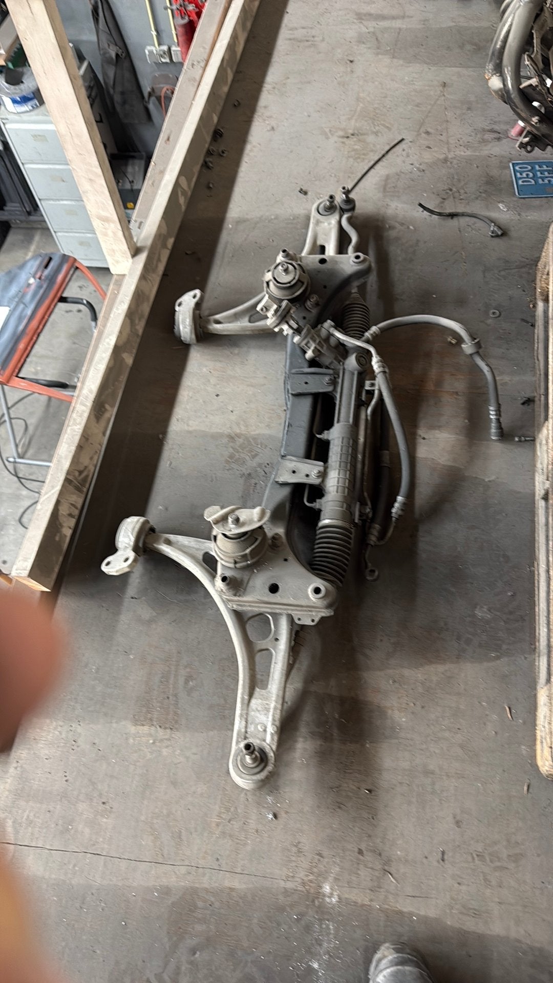 Bmw e46 subframe stuurhuis draagarmen, Auto-onderdelen, Ophalen, Gebruikt, BMW