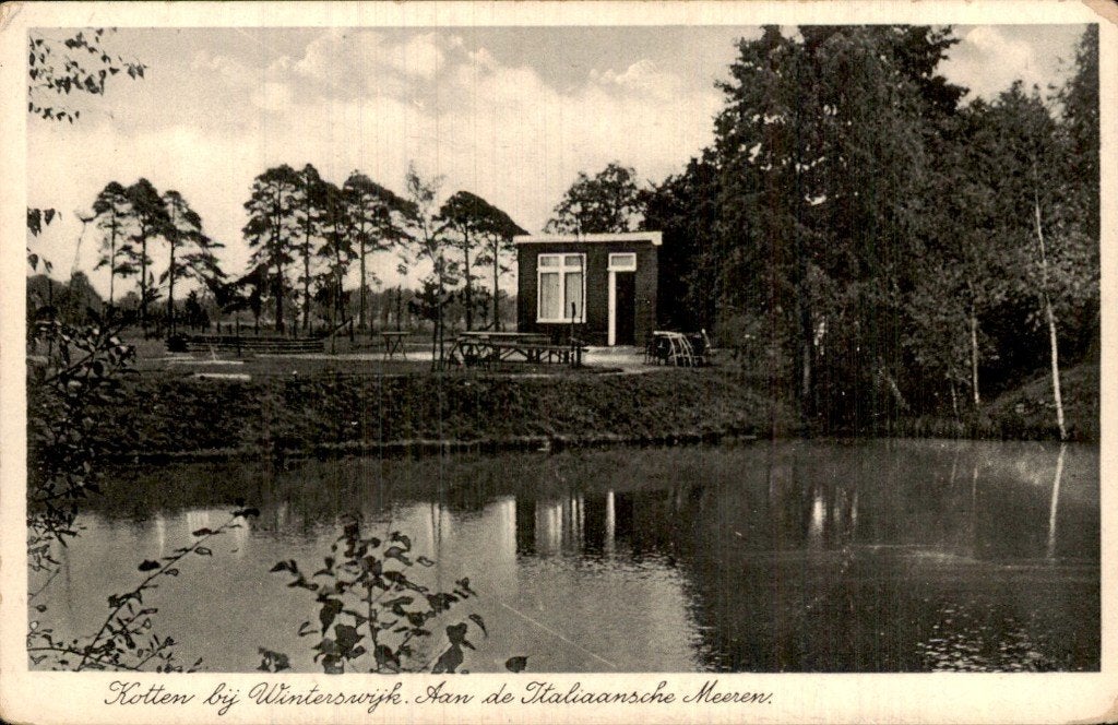 Kotten - Italiaansche Meeren - Aan de, Ophalen of Verzenden, 1920 tot 1940, Ongelopen, Gelderland