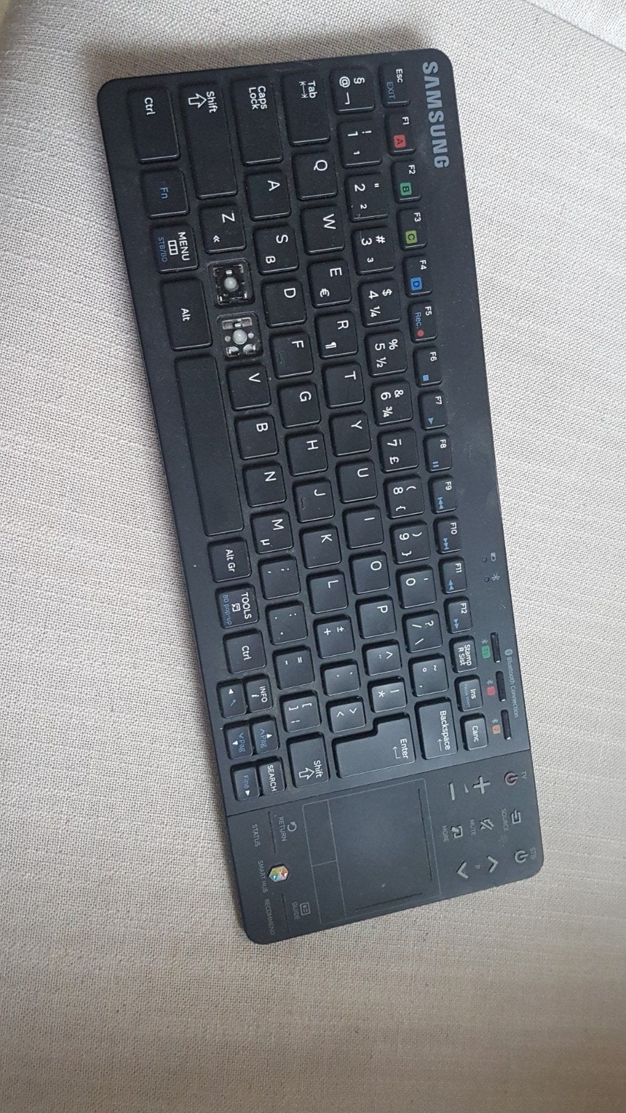 Samsung Smart Keyboard Trio 500 met Trackpad, Ophalen, Gebruikt, Draadloos, Trackpad