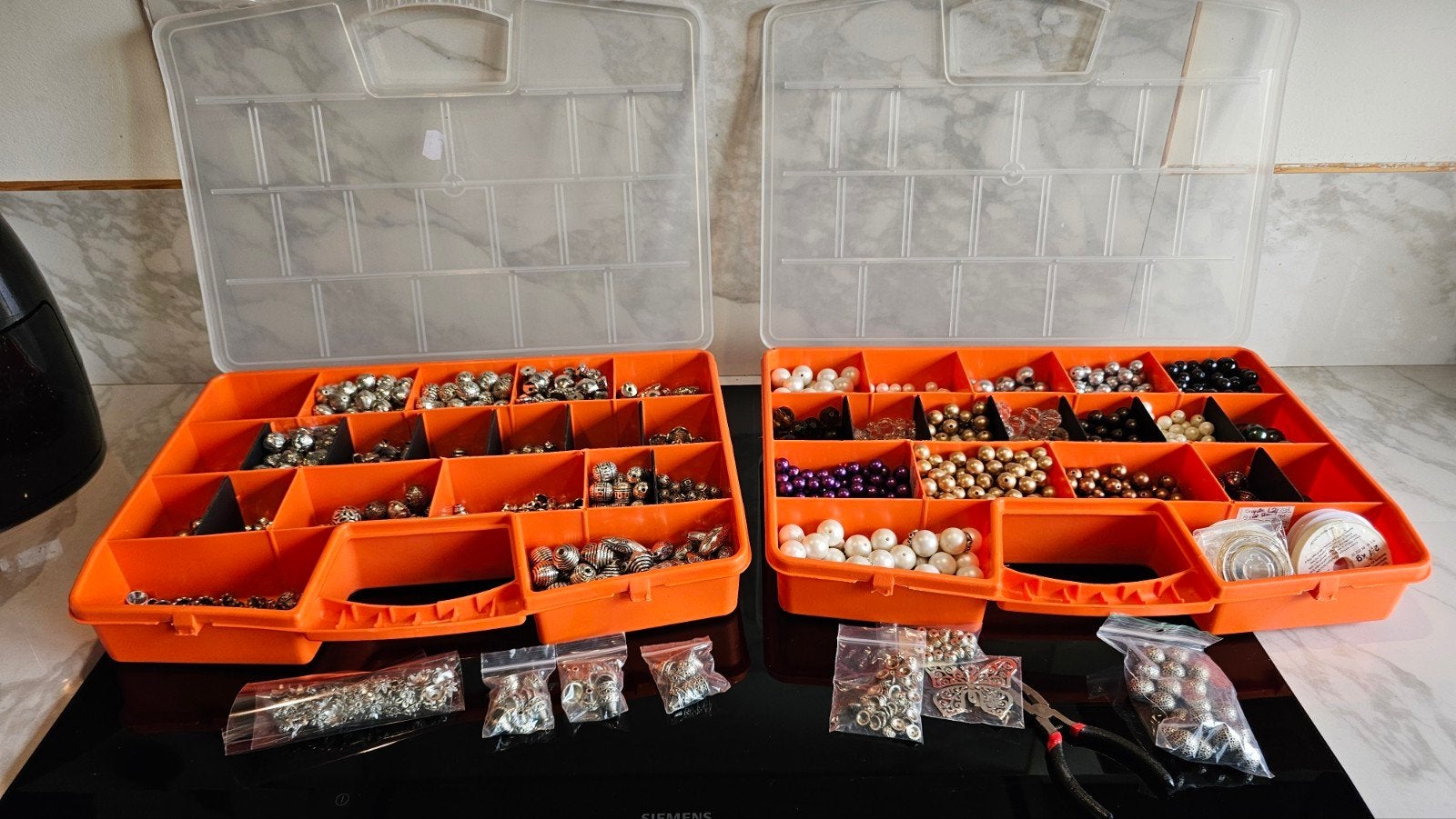 Grote collectie kralen voor sieraden maken, Ophalen of Verzenden, Nieuw, Kraal