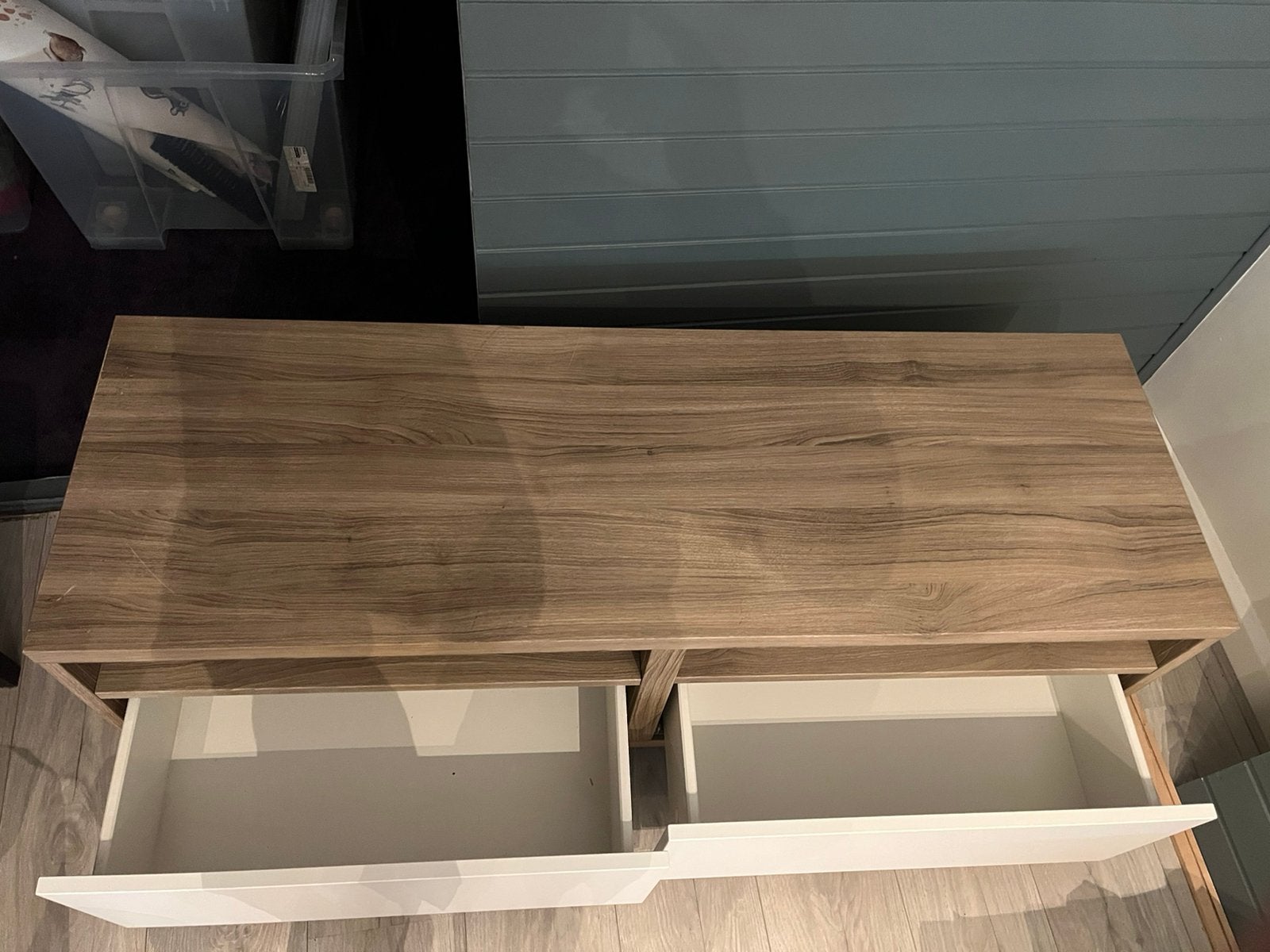 Tv meubel (ikea), Ophalen, Gebruikt, 100 tot 150 cm, Minder dan 100 cm