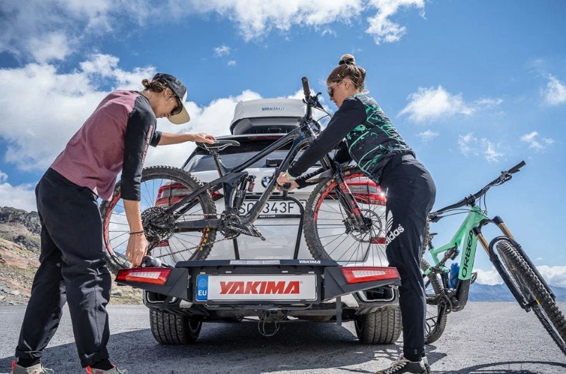 Fietsendrager Yakima FoldClick 3EVO - 3x E-Bike - Kantelbaar, Elektrische fiets, Nieuw, Ophalen of Verzenden, 2 fietsen