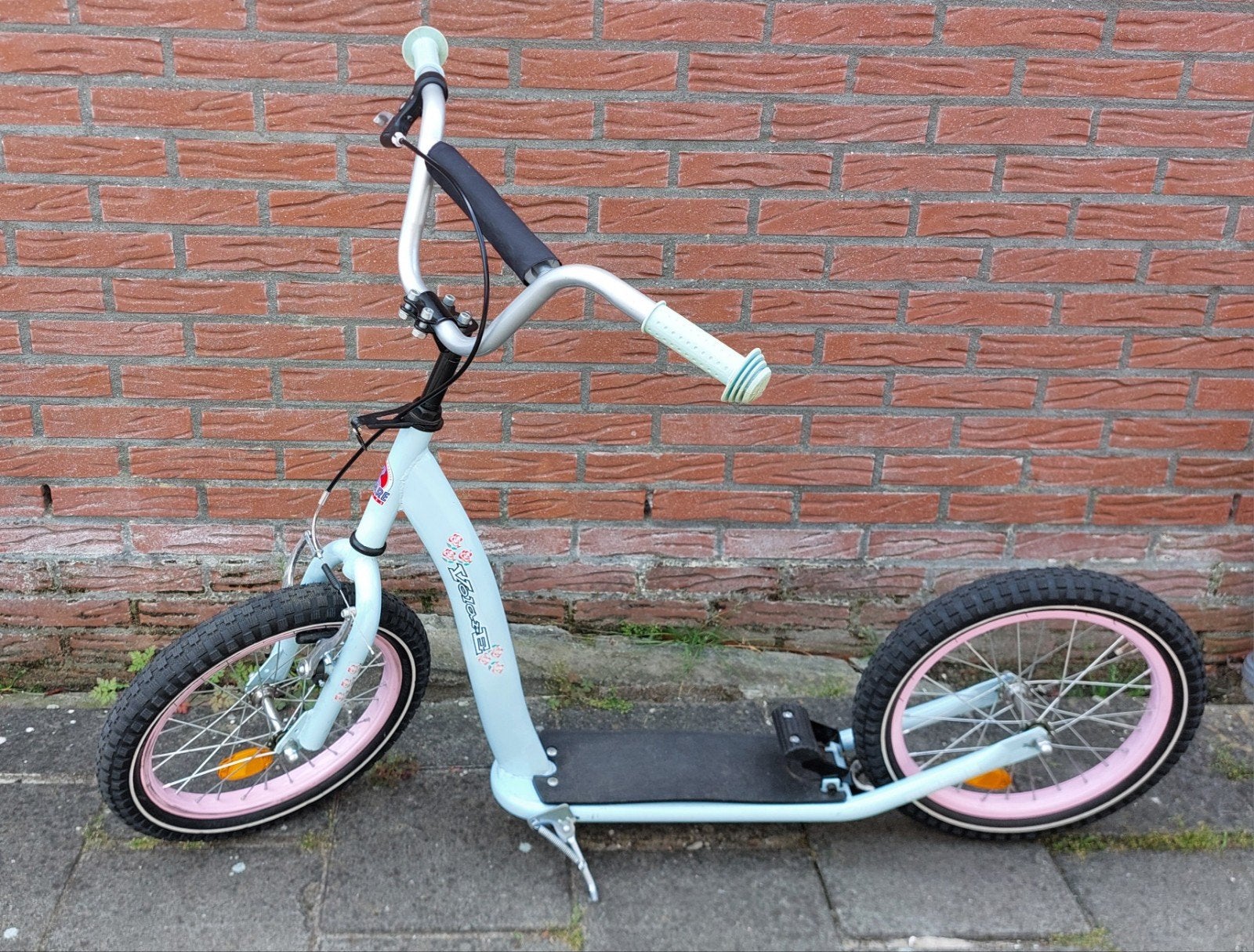 Stevige step met grote wielen - ideaal voor kinderen, Fietsen en Brommers, Steps, Ophalen, Gebruikt, Gewone step, Volare