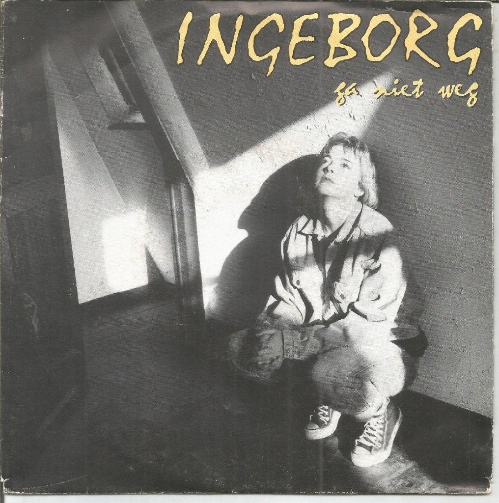 Ingeborg – Ga Niet Weg (1990), Fotohoes, 7 inch, Ophalen of Verzenden, Zo goed als nieuw
