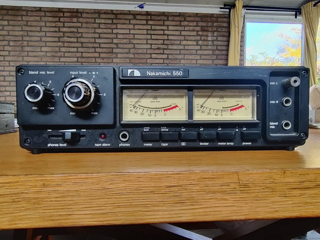 Nakamichi 550 versatile cassette system, Ophalen of Verzenden, Enkel, Overige merken