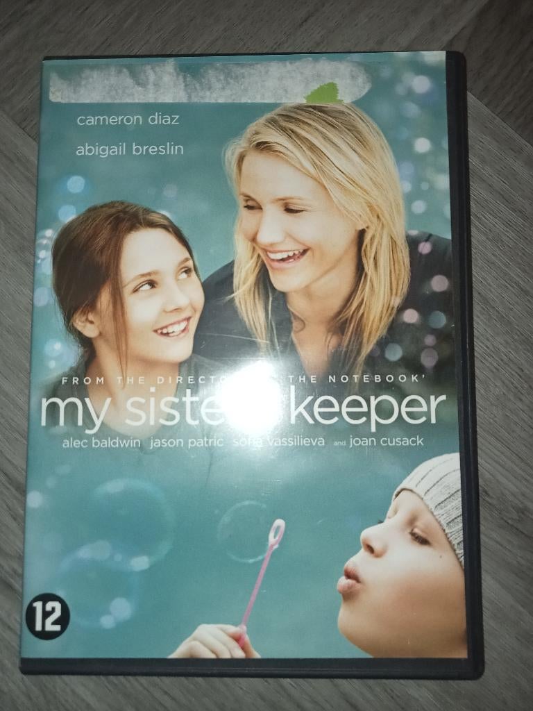 DVD My Sister's Keeper - Jody Piccoult, Cameron Diaz, Vanaf 12 jaar, Ophalen of Verzenden, Zo goed als nieuw, Drama