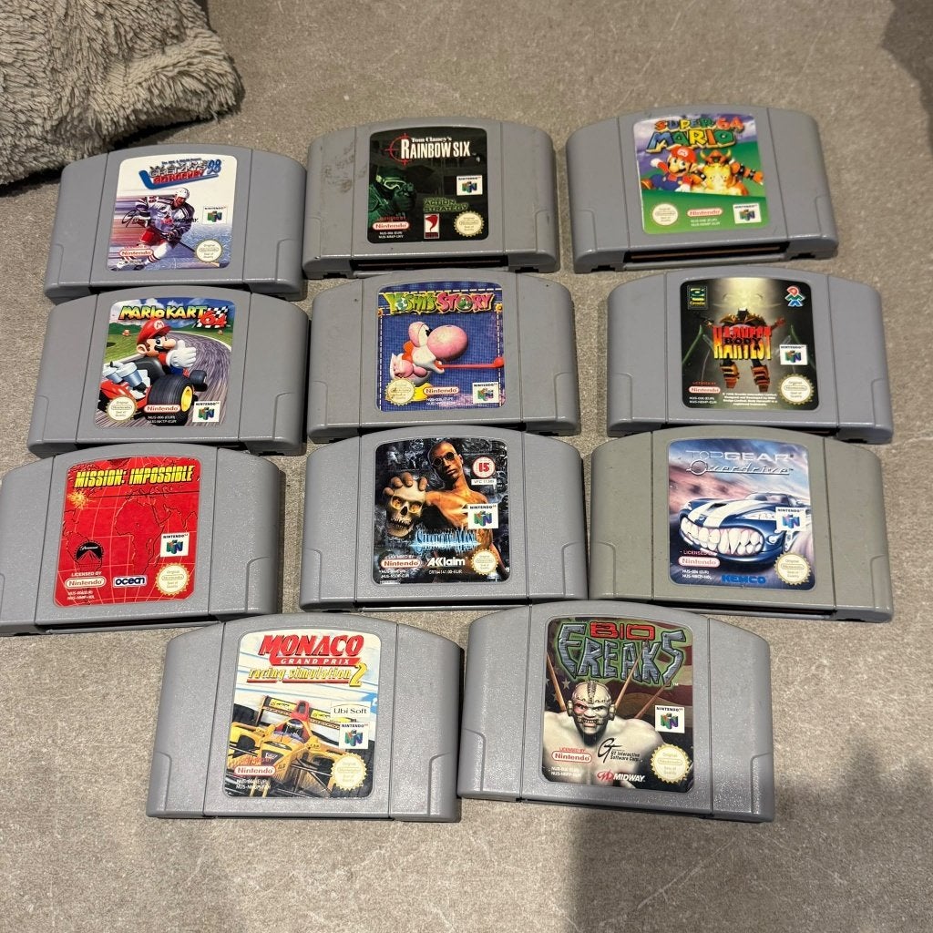 partij nintendo 64 games, Avontuur en Actie, 1 speler, Refurbished, Ophalen of Verzenden