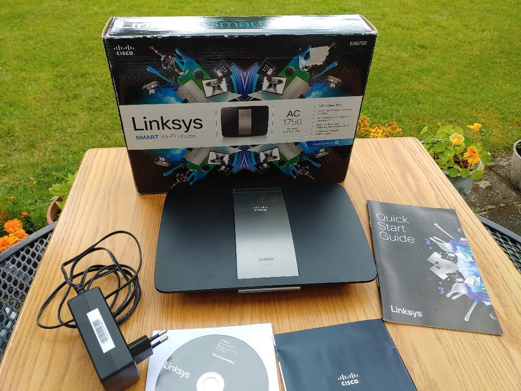 Router Cisco Linksys AC1750,(EA6700) DUAL BAND SMART Wi-Fi, Computers en Software, Routers en Modems, Verzenden, Gebruikt, Router