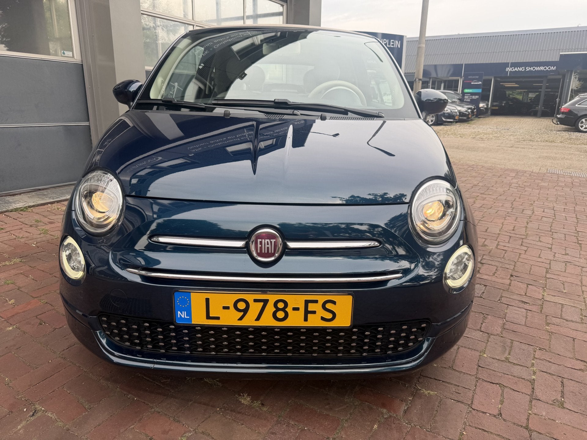 Fiat 500 1.0 Hybrid Launch Edition Bj 2020 Km 35.944 Dealer, Voorwielaandrijving, Dealer onderhouden, Stof, Handgeschakeld