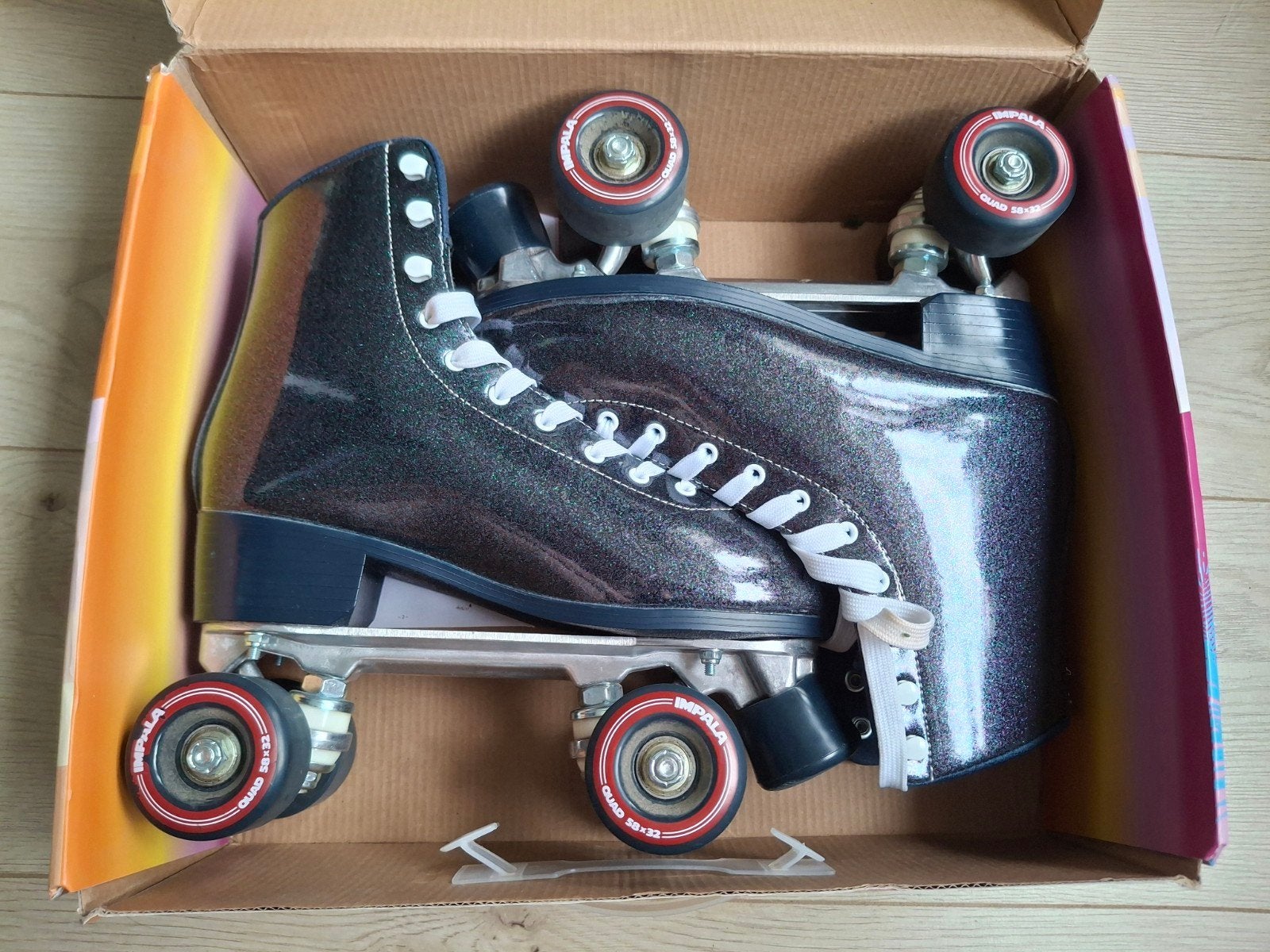 Impala Quad Skates Midnight - Retro Glitter Skates Maat 40, Ophalen of Verzenden, Nieuw