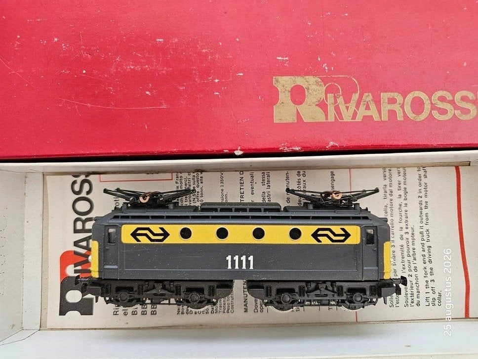 Rivarossi 1674, NS-1100 Ho modeltrein, getest, zgan in doos, Hobby en Vrije tijd, Modeltreinen | H0, Overige merken, Ophalen of Verzenden