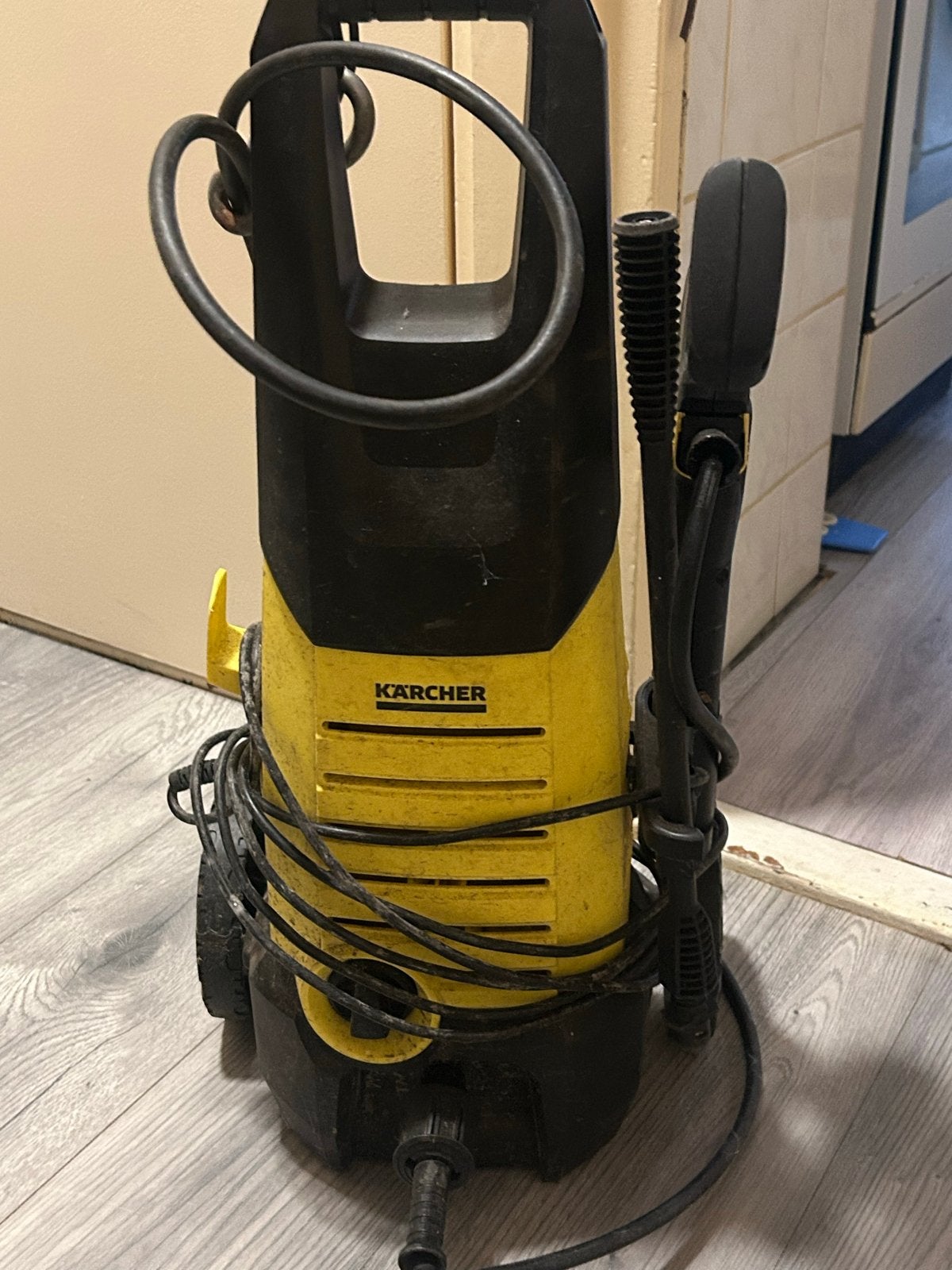 Karcher hogedrukreiniger - Ideaal voor diverse schoonmaakklu, Ophalen of Verzenden, Gebruikt, Elektrisch