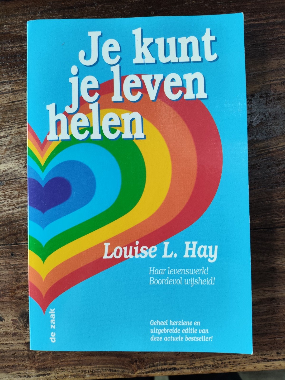 Louise Hay - Je kunt je leven helen, Spiritualiteit algemeen, Overige typen, Ophalen of Verzenden, Zo goed als nieuw