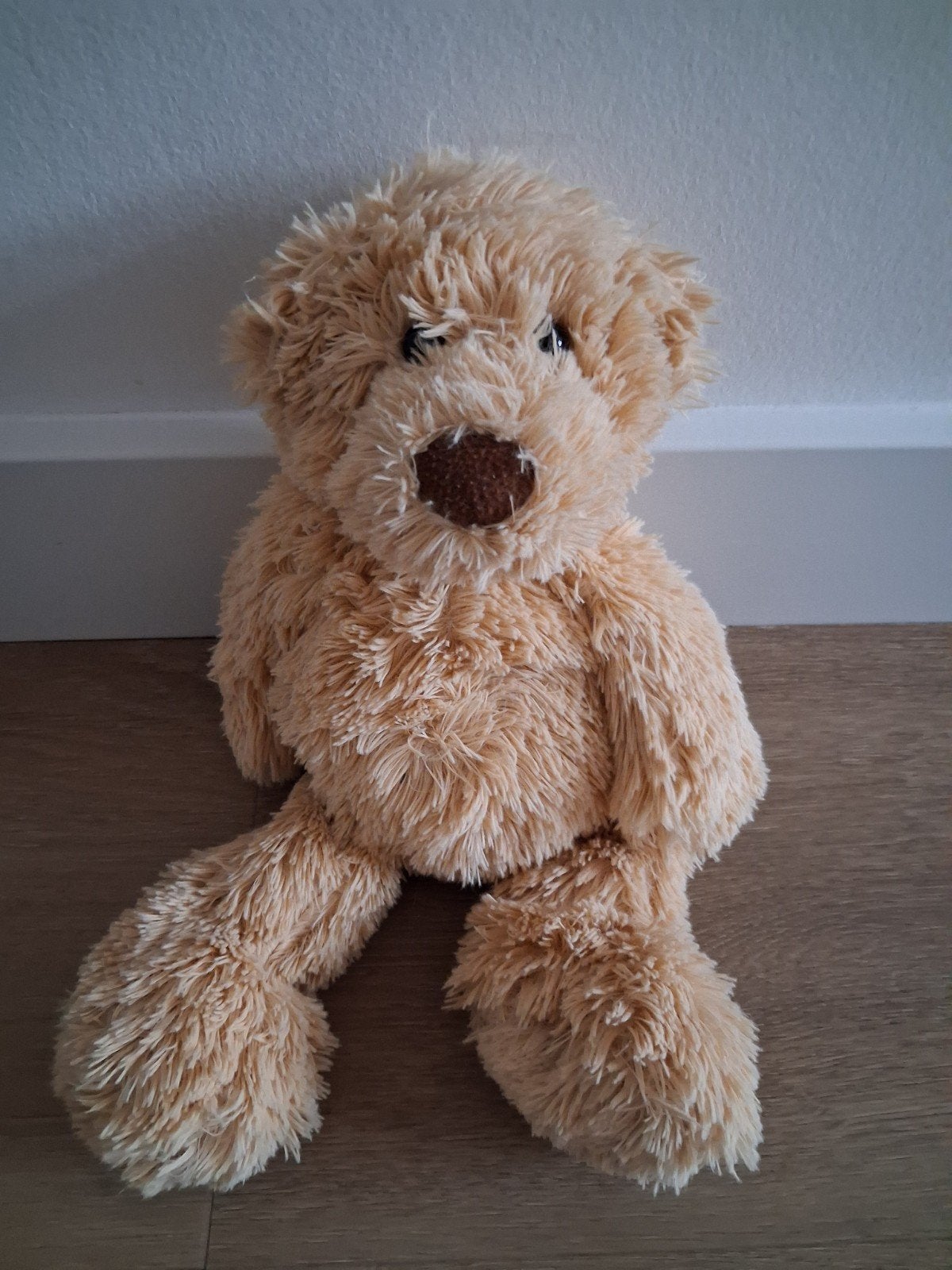 Knuffel beer Hema beertje lichtbruin L955, Ophalen of Verzenden, Zo goed als nieuw