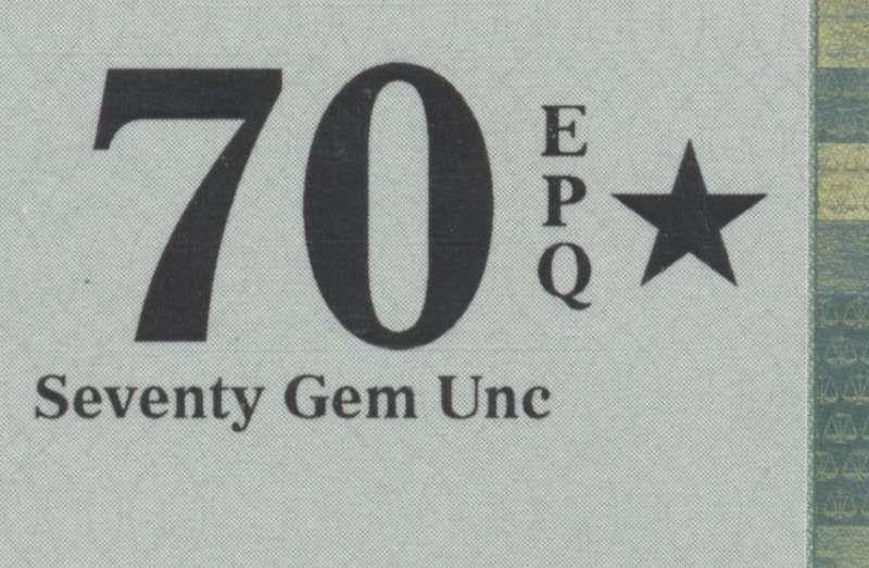 Nederland 50 Gulden 1982 zonnebloem PMG70 EPQ (Ster), Ophalen of Verzenden, 50 gulden