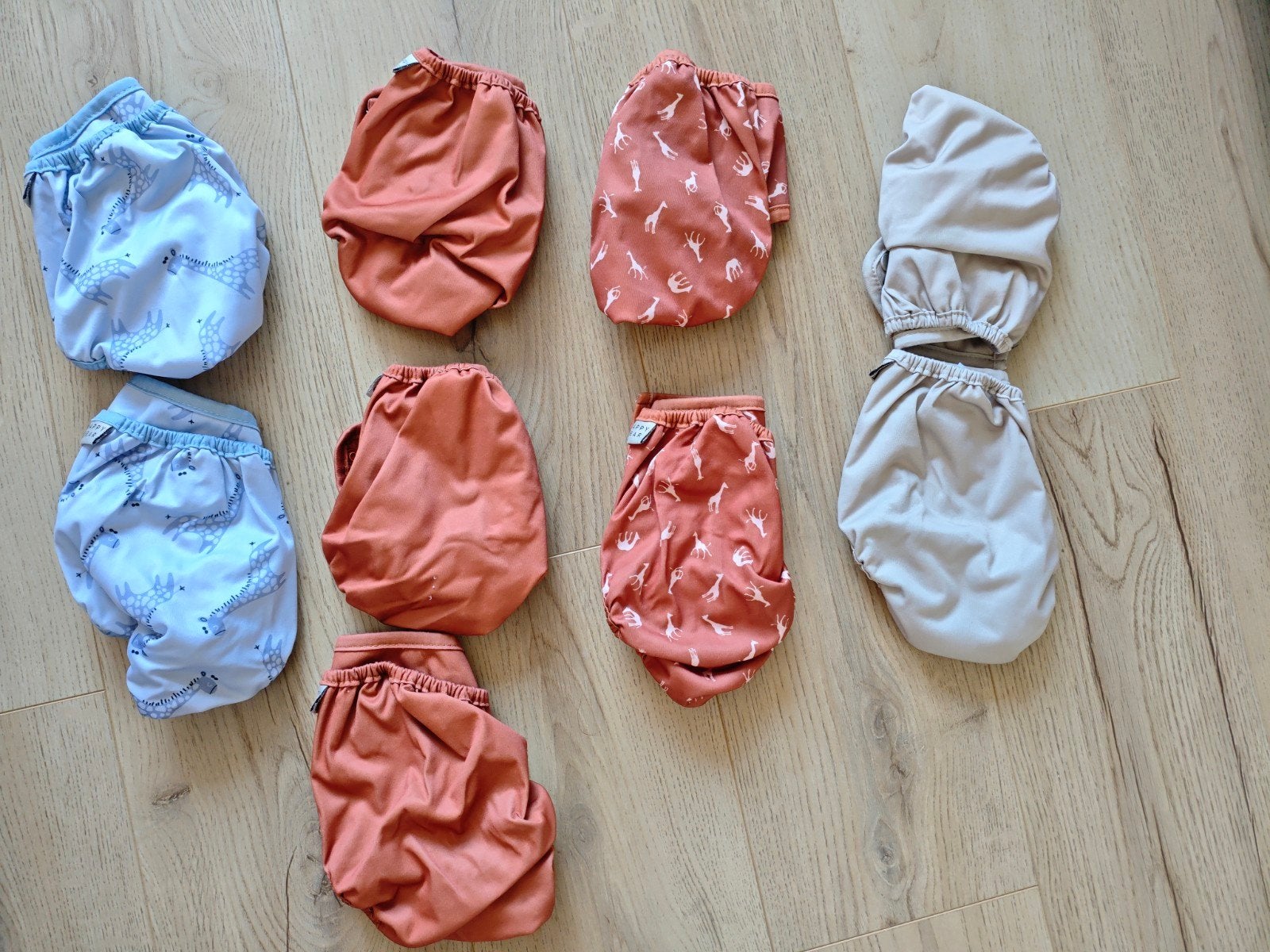 wasbare luiers pakket happy bear, Ophalen, Zo goed als nieuw, One size