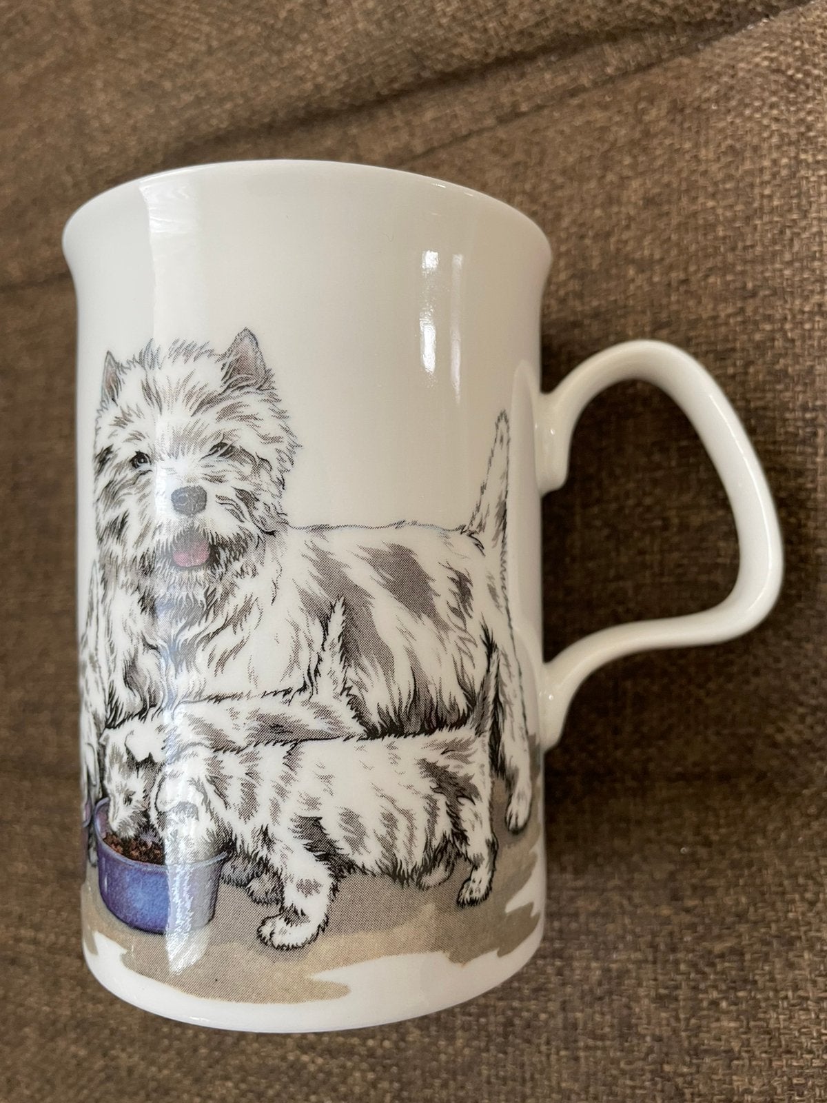 Dog Lovers Mok van Roy Kirkham., Verzenden, Zo goed als nieuw, Porselein, Kop en/of schotel